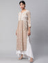Asmita in HOK Chikankari Kurti for Women - Beige